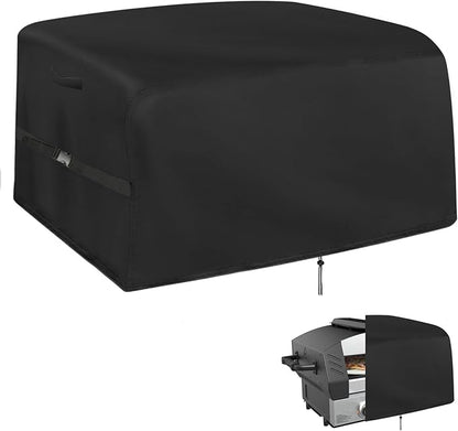Kingling Pizza Oven Cover for Blackstone 6964 6961 6960 Portable Pizza Oven, 32 inch Waterproof & Dustproof Pizza Oven Outdoor Grill Cover (Cover Only) - Black