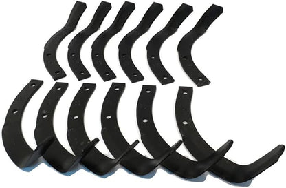 RAParts New Tiller Tine Set Fits Honda 72461-723-700 72465-723-700 RotoTiller Cultivator