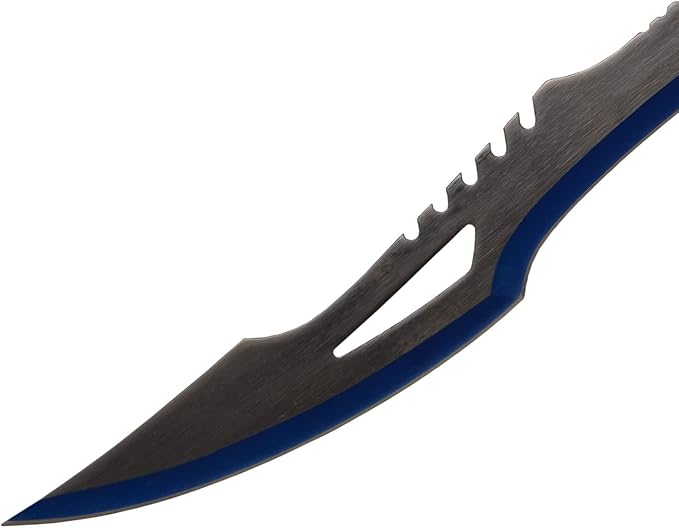 Sword Machete with Nylon Sheath and Lanyard Jungle Hunter Machete for Outdoor Adventure