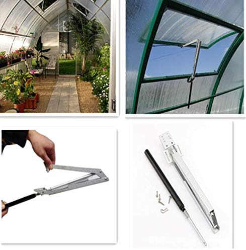 Ycsst Automatic Vent Opener Standard Automatic Roof Vent Opener Solar Heat Sensitive Greenhouse Autovent Opener Standard-Lifts 15LBs for Hothouse Cold Frame Gardening Tools No Power Needed.