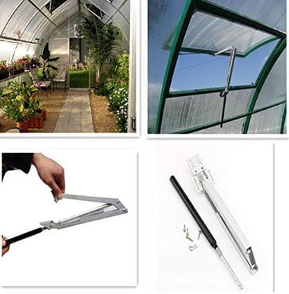 Ycsst Automatic Vent Opener Standard Automatic Roof Vent Opener Solar Heat Sensitive Greenhouse Autovent Opener Standard-Lifts 15LBs for Hothouse Cold Frame Gardening Tools No Power Needed.