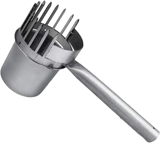 Fruit Picker Gardening Equipment Galvanized Iron Sturdy Easy to Use Portable Picking Tool Manual Agricultural Tool