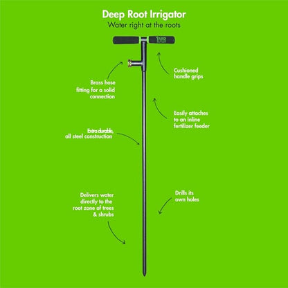 Yard Butler Aerators - Durable for Easy Lawn Care & Healthy Growth - Prevent Lawn Damage by Breaking Up Compaction - Ergonomic Gardening Tool, Aerator & Irrigator Bundle