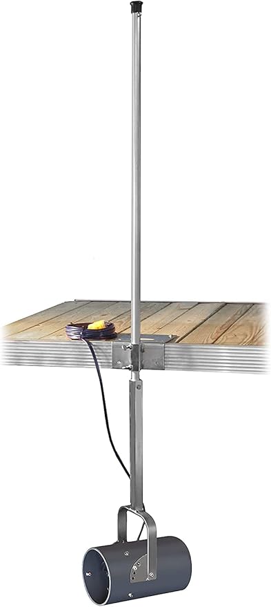 Scott Aerator DeIcer for Lakes & Ponds | 3/4 Horse Power 115V Stainless Steel | 25 ft. Electric Corded Cable Included with Dock Mount Assembly | Made in USA
