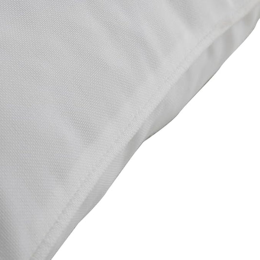 East Green 14 x 14 Waterproof Outdoor Pillow with Insert, Flax Tan Stripe - Premium Olefin Outdoor Accent Pillow for Patio Furniture