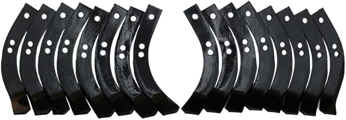 RAParts 108802 1245K 10802 New Tiller Tine Set Fits Troybilt Tiller Model 15008 Fits Ariens