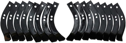 RAParts 108802 1245K 10802 New Tiller Tine Set Fits Troybilt Tiller Model 15008 Fits Ariens