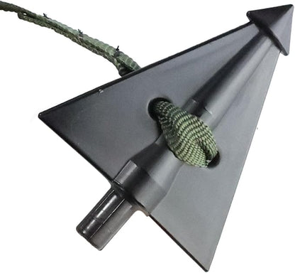 Pelican Rope Tree Guy Tree Tie Staking Anchor and Strap Kit 3 Pack, 12 ft Guy Line with Tree Staking System, Cam Lock