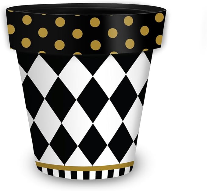 Briarwood Lane Checkerboard Medium Planter
