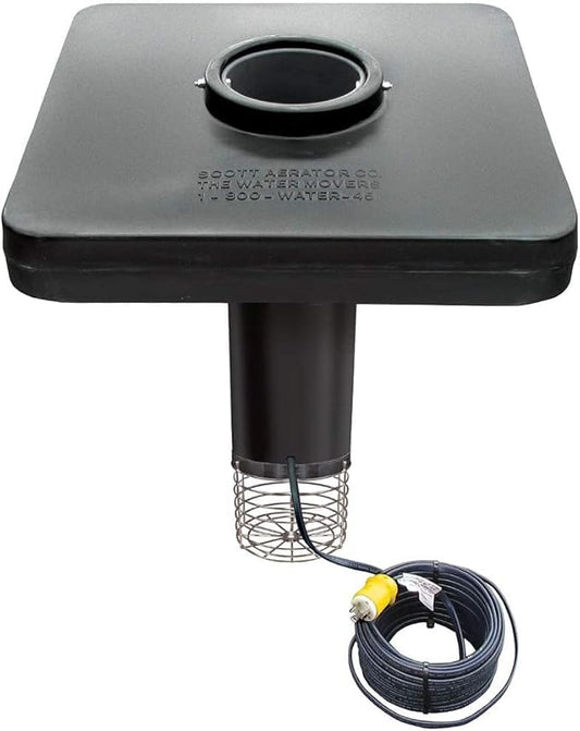 Scott Aerator DA-20 Display Pond Aerator - 3/4 Horse Power 115V 100ft Cord | Aerating Pond Fountain for Up to 1 Acre | Pond Aerator Pump for Small Ponds | Pond Aeration System