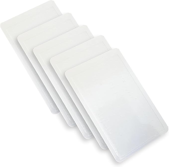 Indoor UV Pest Control Device and Night Light. LED Powered Flying Insect Trap for Flies, Moths, Gnats, Fruit Flies and Mosquitos. Replacement Adhesive Traps. (5 Count Refill)