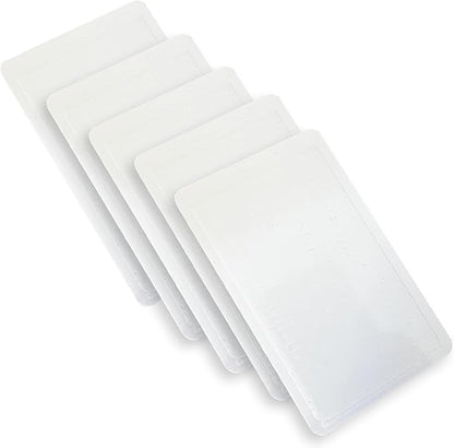 Indoor UV Pest Control Device and Night Light. LED Powered Flying Insect Trap for Flies, Moths, Gnats, Fruit Flies and Mosquitos. Replacement Adhesive Traps. (5 Count Refill)