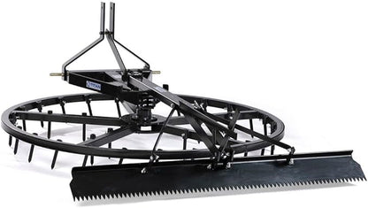 Titan Attachments Arena Spin Harrow Groomer 72" Cat 1 3 Point Quick Hitch HD (Add Optional Rake Attachment: Yes)