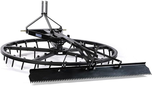 Titan Attachments Arena Spin Harrow Groomer 72" Cat 1 3 Point Quick Hitch HD (Add Optional Rake Attachment: Yes)
