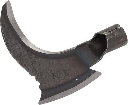 Luqeeg Weeding Sickle, High Manganese Steel Double Sickle Gardening Multipurpose Manual Agricultural Weeding Tools for Gardening Tools (Single Cutter Head)