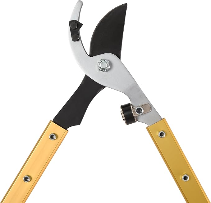 Jameson Professional 27" Bypass Lopper | 1-3/8" Cutting Capacity | Non-Stick Blade | Aircraft-Grade Aluminum Frame | Cushioned Grips | Gardening & Landscaping Tool