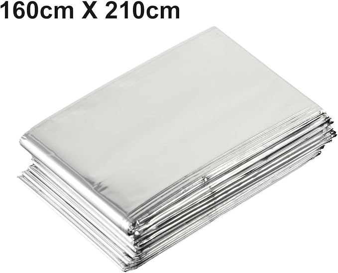 Reflective Plant Growing Film Silver Mylar Sheet Indoor Greenhouse Light Reflecting Material Multi Purpose Garden Tent Covering 130x210cm For Temperature Control(160cm X 210cm)
