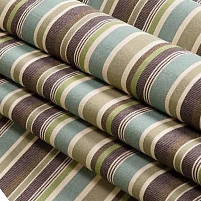 RSH DECOR: Sunbrella Pillow Covers Set of 2 | Covers Only - 26" x 16" | Outdoor Lumbar Pillow Covers Crafted with Sunbrella Performance Fabric | Brannon Whisper