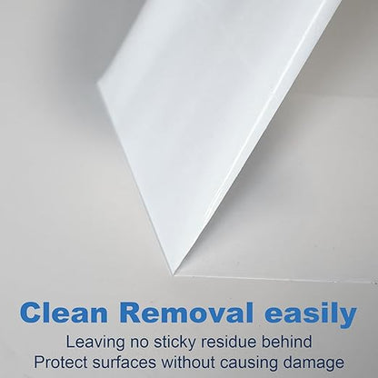 Vapor Barrier Tape, White Polyethylene Waterproof Seal & Seam Tape For Crawl Spaces, Moisture Barriers, Underlayment Seams, Metal Building Seams, Air Barrier, Insulation Repair & Plastic Liners