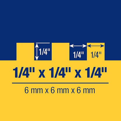 QEP Xtreme Cork Handle Stainless Steel Trowel Square Notch 1/4" x 1/4" x 1/4"