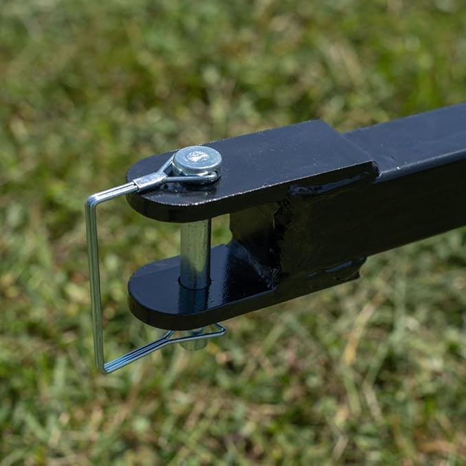 Titan 3 FT Tow-Behind Drum Spike Aerator Holds up to 25 Gal Water, 3" Long Welded On Spikes, for ATV UTV and Utility Tractor, Breaks Ground for Better Drainage & Fertilization
