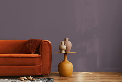 EVOLVE Paint & Primer: Environment-friendly, Low Sheen with One-coat Coverage for Interior & Exterior surfaces (Gentle Plum, 5-Gallon)