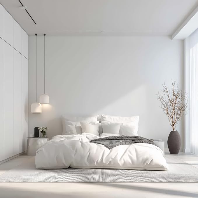 EVOLVE Paint & Primer: Environment-friendly, Low Sheen with One-coat Coverage for Interior & Exterior surfaces (Morning Frost, 5-Gallon)