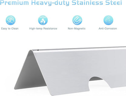 7635 Flavorizer Bars for Weber Spirit 2 Parts E210 Flame Guards Replacement for Spirit GS4 II & I S210 E215 E220 S220 Gas Grill Heat Shields 15.3"