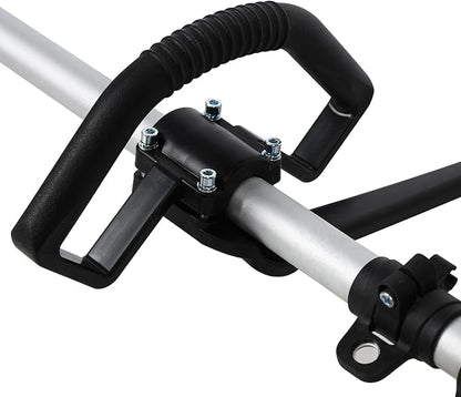 52cc 2 Stroke Gas Weed Wacker, Multi-Functional Gas Powered Brush Cutter, 5 in 1 Tool Weed Wackers, Cordless Hedge Trimmer, Gas Weed Wacker Yard Care Tools, Lightweight Weed Eater Orange