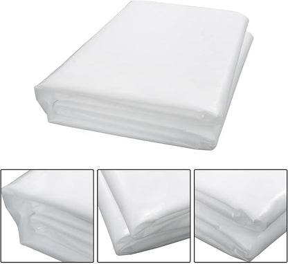 24 x 25FT Greenhouse Plastic Sheeting, 6 Mil Heavy Duty Clear Polyethylene Film, Covering for Gardening, Farming