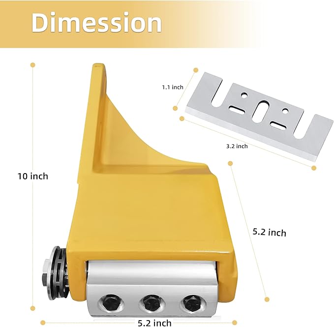 Log Peeler,Log Debarking Tool,Chainsaw Attachment for Wood Debarking,Chainsaw Accessories,Timber Framing Tool,Factory Outlet (Yellow)