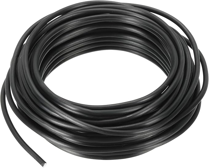 PATIKIL 3.5mm x 30ft Bonsai Training Wire,Floral Wire Stems Anodized Aluminum Tree Wire for Gardening Branch Fixing,Black