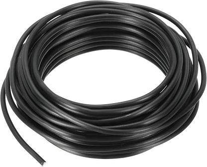 PATIKIL 3.5mm x 30ft Bonsai Training Wire,Floral Wire Stems Anodized Aluminum Tree Wire for Gardening Branch Fixing,Black