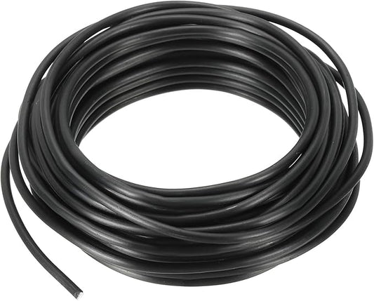 PATIKIL 3.5mm x 30ft Bonsai Training Wire,Floral Wire Stems Anodized Aluminum Tree Wire for Gardening Branch Fixing,Black