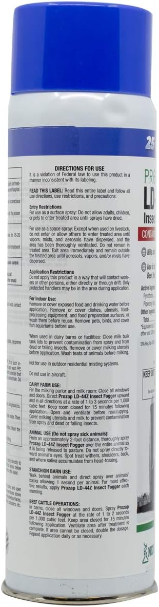 Neogen Prozap LD-44Z Farm Insect Fogger, 25oz