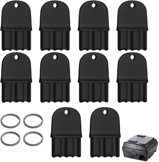 10 Pcs Mouse Station Key Replacement, Fit for Bell Labs Protecta EVO Express, Ambush, Circuit and Protecta EVO Landscape Mouse Stations, in Home&Commercial Environment