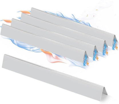 GasSaf 22.5 inch Flavorizer Bars for Weber 7536, Grill Parts for Spirit 300 E310 E320 S310 S320, Spirit 700, Weber 900, Genesis Silver B C, Genesis Gold B C, Grill Flavor Bars for 7537 65903 (5-Pack)
