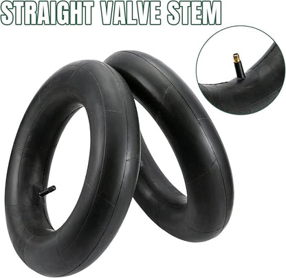 16x6.50-8 Inner Tube 16x7.50-8 Heavy Duty Replacement Tire Tubes with Straight Valve Stem for Mowers, Golf Cart, Tractor, Garden Trailer - 2 Pack