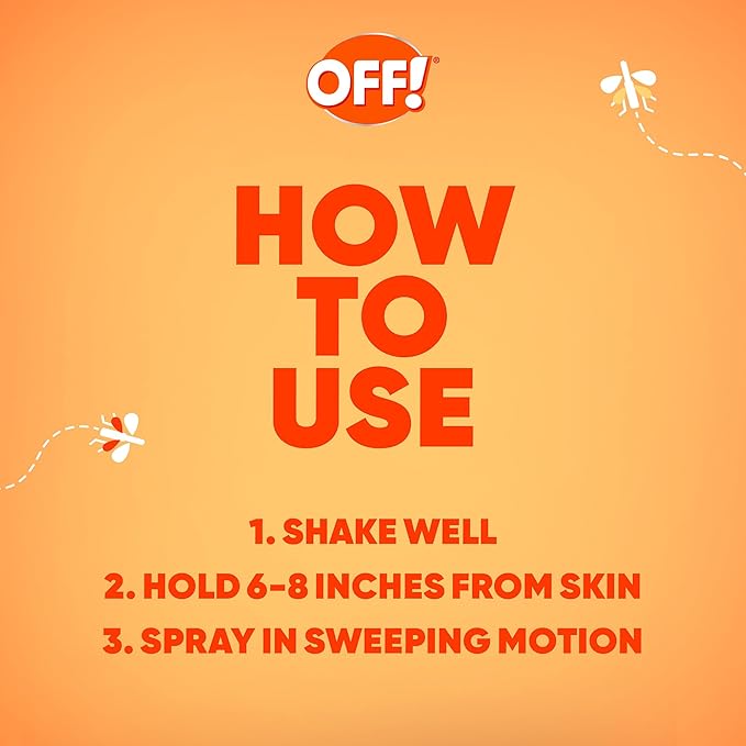 OFF! FamilyCare Insect & Mosquito Repellent Aerosol, Smooth and Dry Formula Bug Spray, Provides up to 6 Hours of Protection, 4 oz