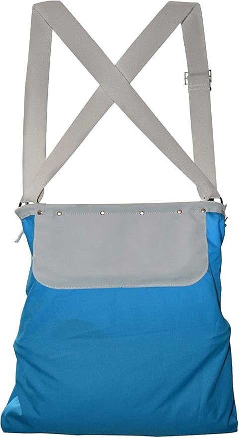 Zenport AG416 Agrikon 44-Pound Fruit Picking Bag, Soft Shell, Harvest Apple/Citrus,Blue