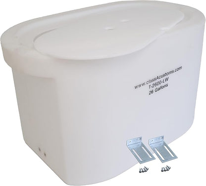 classAcustoms Marine T-2600-LW 26 Gallon Livewell/Baitwell for Live Fishing Bait, and Keeping Caught Fish Alive. Use on Fishing Boat, Pontoon Boat, Piers, and Fishing Docks, and for Shore Fishing.