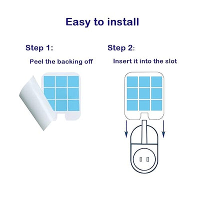 24 Pack 23005-06 Sticky Cards Compatible Dynatrap DT3005W Dot,Safer Home SH502,Plug-in Indoor Refill Glue Boards Replacment for 23005-06