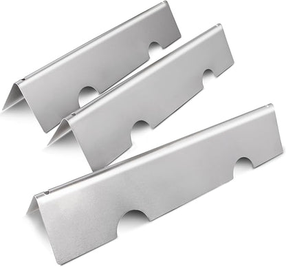 7635 Flavorizer Bars for Weber Spirit 2 Parts E210 Flame Guards Replacement for Spirit GS4 II & I S210 E215 E220 S220 Gas Grill Heat Shields 15.3"