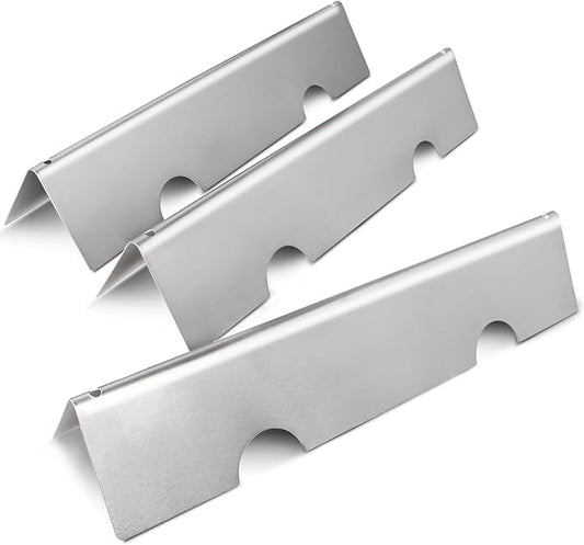 7635 Flavorizer Bars for Weber Spirit 2 Parts E210 Flame Guards Replacement for Spirit GS4 II & I S210 E215 E220 S220 Gas Grill Heat Shields 15.3"
