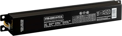 OHLECTRIC Replacement for Keystone KTEB-228HE-UV-PS-SL 2 Lamp T5 Electronic Fluorescent Ballast - Multi-Voltage 120-277V with Program Start - High Power Factor | UL Listed