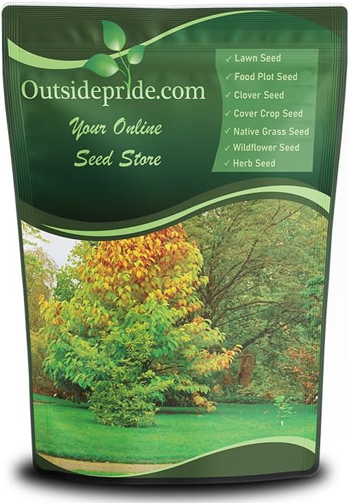 Outsidepride Hard Fine Fescue Grass Seed - 10 lbs. Low-Growing, Drought & Shade-Tolerant, OptiGrowth Coated Seed for Lawn & Turf, Ideal for Low-Maintenance, Dense, & Resilient Green Ground Cover