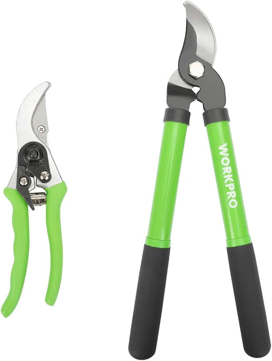 WORKPRO W151010 Limb and Branch Pruner Tool Set, Heat-Treated Steel (1 Set)