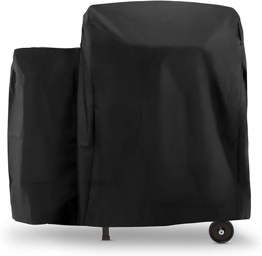 Arcedo Outdoor Grill Cover Compatible with Traeger 20 and Rec Tec Bullseye - Heavy Duty Pellets Smoker Cover for Tailgater Grill Accessories