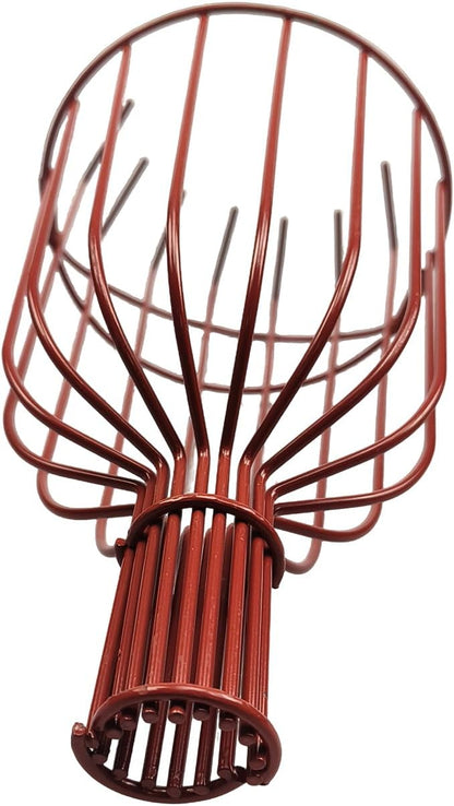 Stainless Steel Fruit Picker Basket Tool for Apple, Cherry, Berry, Orange, Blueberry, Mango, Avocado, Lemon, Peach Harvesting (Only Head)