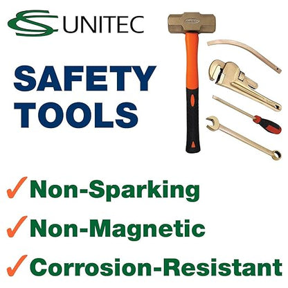 CS Unitec | Non-Sparking Pick Head Axe | 6.5 lbs. | TUV Certified | Aluminum Bronze | Non-Magnetic | Corrosion Resistant | EX1203-1950A
